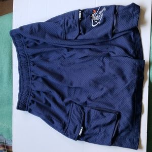 And 1 Mesh Men's Navy Blue Basketball Shorts Size L